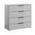 Rauch Skat Meridian 4 Drawer Chest - Silk Grey