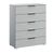 Rauch Skat Meridian 5 Drawer Chest - Silk Grey