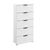 Rauch Skat Meridian 5 Drawer Tall Chest - Alpine White