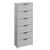 Rauch Skat Meridian 6 Drawer Tall Chest - Silk Grey