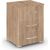 Rauch Aditio 3 Drawer Bedside Cabinet - Sonoma Oak
