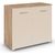 Rauch Aditio 2 Door Cupboard - Sonoma Oak and Champagne