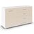 Rauch Aditio 1 Door Medium Sideboard - 120cm - Alpine White and Champagne