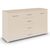 Rauch Aditio 2 Door Medium Sideboard with 4 Drawer - 120cm - Champagne