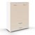 Rauch Aditio 2 Door Cupboard with 2 Bottom Drawer - Alpine White and Champagne