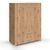 Rauch Aditio 2 Door Cupboard with 2 Bottom Drawer - Artisan Oak