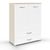Rauch Aditio 2 Door Cupboard with 2 Bottom Drawer - Champagne and Alpine White