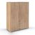Rauch Aditio 2 Door Cupboard with 2 Bottom Drawer - Sonoma Oak