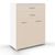 Rauch Aditio 2 Door Cupboard with 2 Top Drawer - Alpine White and Champagne
