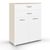 Rauch Aditio 2 Door Cupboard with 2 Top Drawer - Champagne and Alpine White