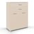 Rauch Aditio 2 Door Cupboard with 2 Top Drawer - Champagne