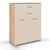 Rauch Aditio 2 Door Cupboard with 2 Top Drawer - Sonoma Oak and Champagne