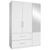 Rauch Alvor 136cm 3 Door Combi Wardrobe - Alpine White