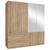 Rauch Alvor 181cm 4 Door Combi Wardrobe - Sonoma Oak