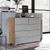 Rauch Erimo 3+2 Drawer Chest - Artisan Oak and Silk Grey Glass