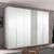 Rauch Bellezza 275cm 6 Door Wardrobe - Alpine White and Silk Grey