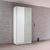 Rauch Bellezza 96cm 2 Door Wardrobe - Alpine White and Silk Grey