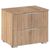 Rauch Alabama 2 Drawer Bedside Cabinet - Sonoma Oak