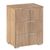 Rauch Alabama 3 Drawer Bedside Cabinet - Sonoma Oak