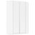 Rauch Alabama 117cm 2 Door Corner Wardrobe - Alpine White