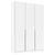 Rauch Alabama 136cm 3 Door Wardrobe - Alpine White