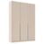 Rauch Alabama 136cm 3 Door Wardrobe - Champagne