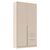Rauch Alabama 91cm 2 Door Wardrobe with Drawer - Champagne
