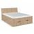 Rauch Aditio 5ft King Size Bed - Sonoma Oak