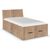 Rauch Aditio 4ft Small Double Bed - Sonoma Oak