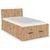 Rauch Aditio 4ft Small Double Bed - Artisan Oak