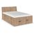 Rauch Aditio 4ft 6in Double Bed - Sonoma Oak