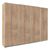 Rauch Syncrono 271cm 4 Door Sliding Wardrobe - Sonoma Oak