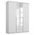 Rauch Texas 136cm 3 Door Combi Wardrobe - Alpine White