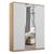 Rauch Texas 136cm 3 Door Wardrobe with Mirror - Sonoma Oak and Alpine White