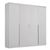 Rauch Texas 181cm 4 Door Wardrobe - Alpine White