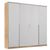 Rauch Texas 181cm 4 Door Wardrobe - Sonoma Oak and Alpine White