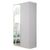 Rauch Texas 91cm 2 Door Wardrobe with Mirror - Alpine White