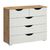 Rauch Arnstein 3+2 Drawer Chest - Artisan Oak and Alpine White
