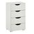 Rauch Arnstein 4 Drawer Narrow Chest - Alpine White