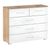 Rauch Alegro 3+2 Drawer Chest - Sonoma Oak and Alpine White