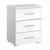Rauch Alegro 3 Drawer Bedside Cabinet - Alpine White