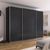 Rauch Quadra 315cm 3 Door Sliding Wardrobe - Metallic Dark Grey