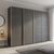 Rauch Beluga Extra 271cm 4 Door Sliding Wardrobe - Graphite