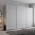 Rauch Beluga Extra 316cm 3 Door Sliding Wardrobe - Silk Grey