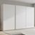 Rauch Beluga Extra 406cm 3 Door Sliding Wardrobe - Alpine White