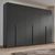 Rauch Purisma 301cm 6 Door Wardrobe - Graphite