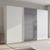 Rauch Beluga Extra 361cm 3 Door Sliding Wardrobe with Grey Mirror - Alpine White