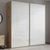 Rauch Beluga Extra 181cm 2 Door Sliding Wardrobe - Artisan Oak and White High Gloss