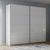 Rauch Beluga Extra 226cm 2 Door Sliding Wardrobe - Alpine White and White High Gloss