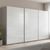 Rauch Beluga Extra 406cm 3 Door Sliding Wardrobe - Silk Grey and White High Gloss